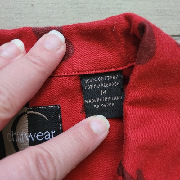 Chillwear Button Front Shirt - Picture 7 of 7